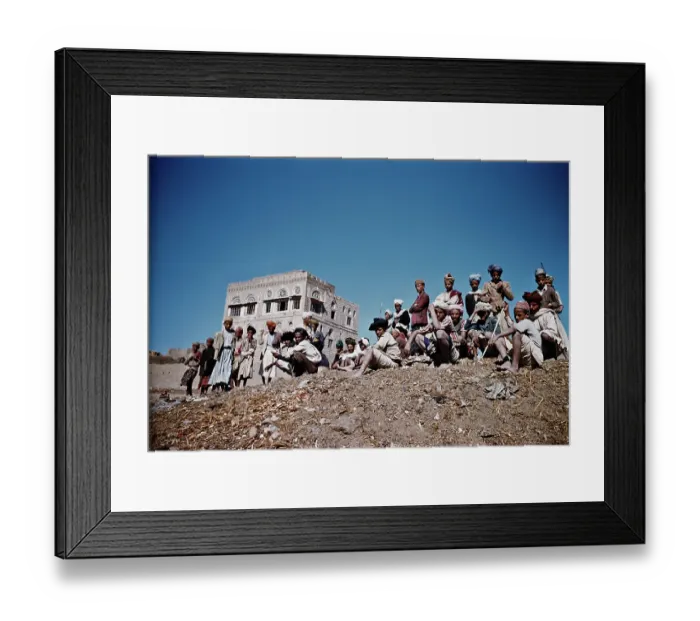 Framed Print : Yemeni Tribesmen Framed Print : Yemeni Tribesmen