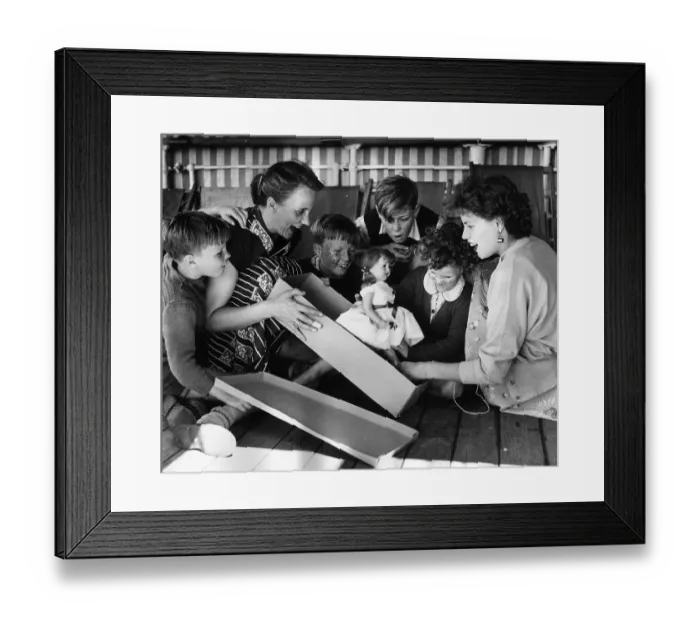 Framed Print : Happy Family Framed Print : Happy Family
