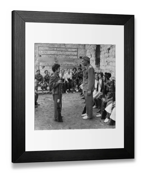 Framed Print : Female Army Framed Print : Female Army