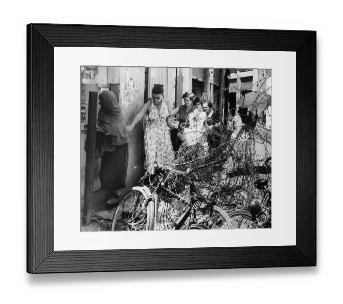 Framed Print : Barbed Wire Framed Print : Barbed Wire