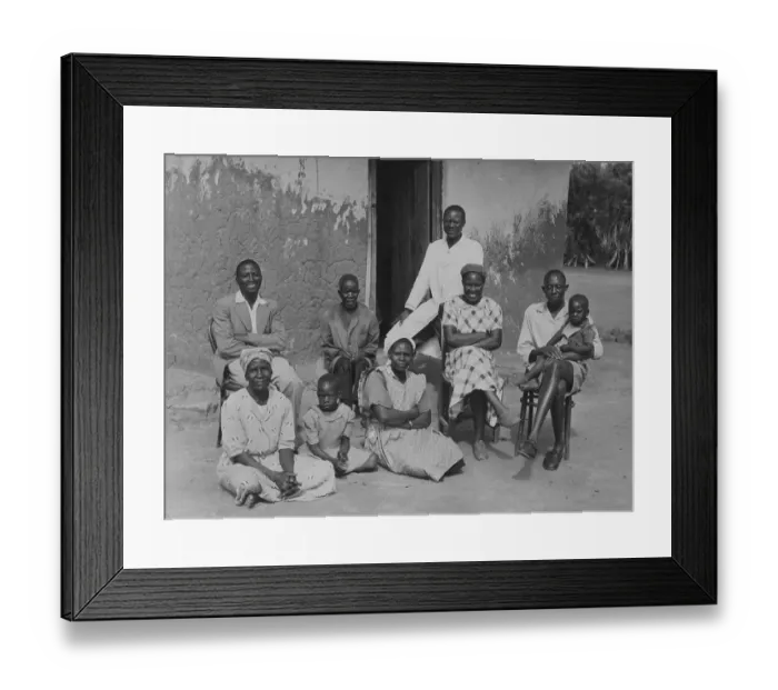 Framed Print : Rhodesian Family Framed Print : Rhodesian Family