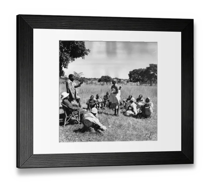 Framed Print : Court In Rhodesia Framed Print : Court In Rhodesia