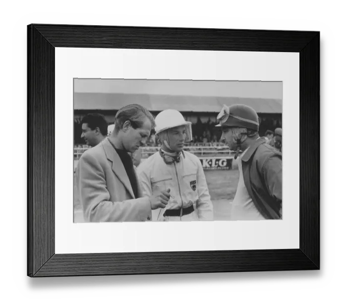 Framed Print : Silverstone Drivers Framed Print : Silverstone Drivers