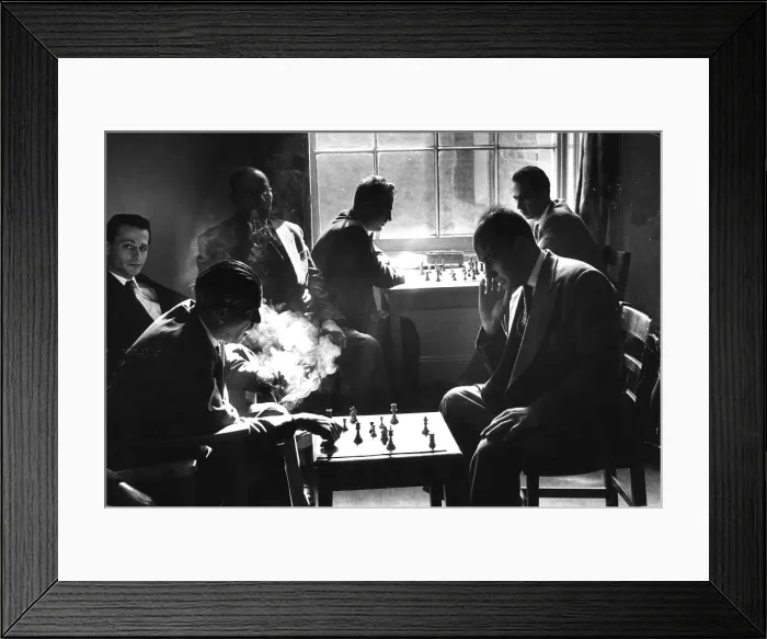 Framed Print : Chess Match Framed Print : Chess Match