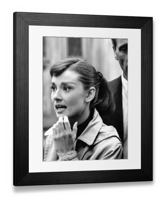 Framed Print : Audrey Hepburn Framed Print : Audrey Hepburn