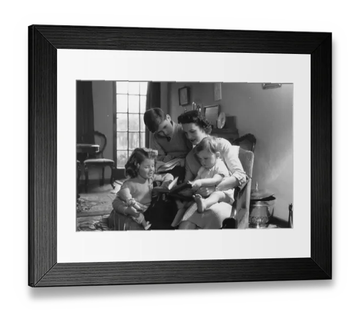 Framed Print : Story Time Framed Print : Story Time
