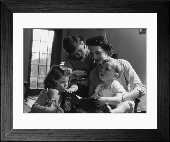 Framed Print : Learning To Read Framed Print : Learning To Read