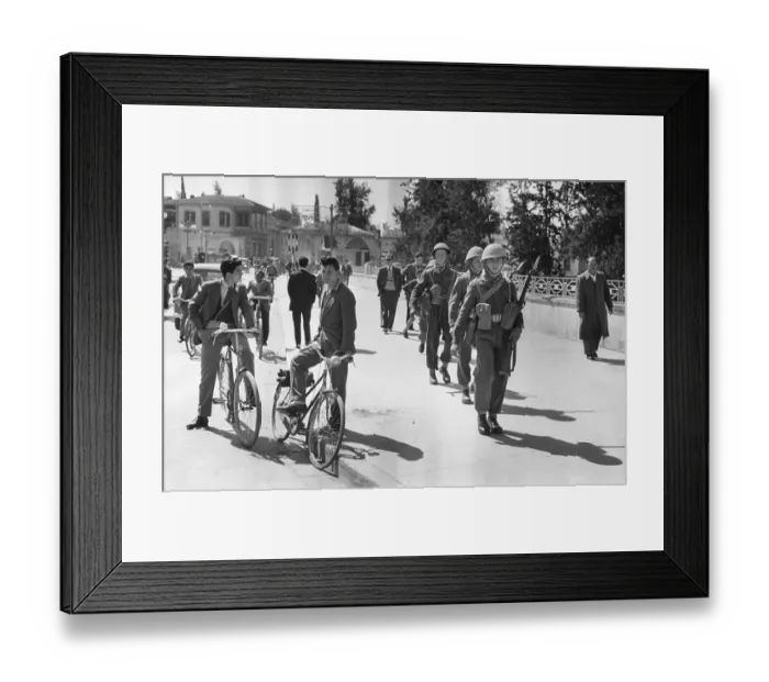 Framed Print : Patrolling Cyprus Framed Print : Patrolling Cyprus