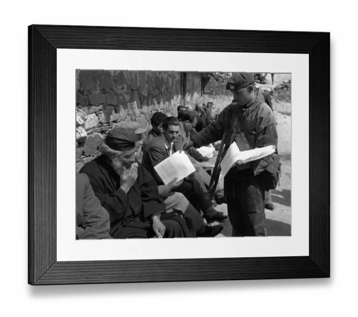Framed Print : Search For Terrorists Framed Print : Search For Terrorists