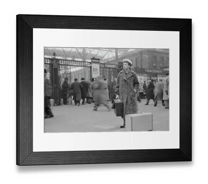 Framed Print : Alone In Waterloo Framed Print : Alone In Waterloo
