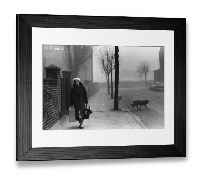 Framed Print : Lonely Londoner Framed Print : Lonely Londoner