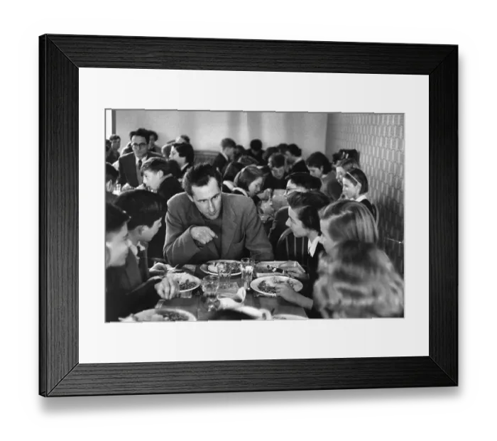 Framed Print : School Dinners Framed Print : School Dinners
