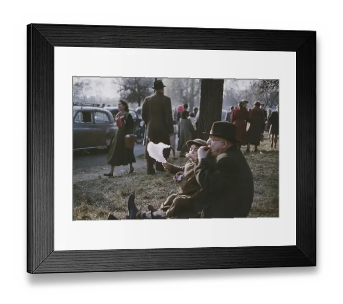 Framed Print : Easter Fair In Hampstead