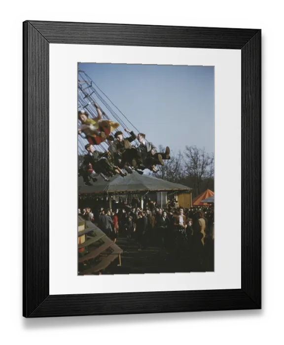 Framed Print : Easter Fair In Hampstead Framed Print : Easter Fair In Hampstead