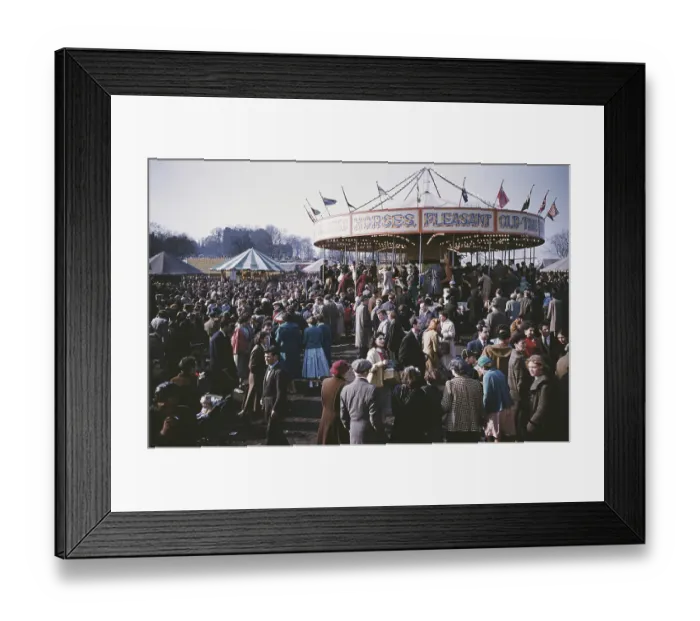 Framed Print : Easter Fair In Hampstead Framed Print : Easter Fair In Hampstead