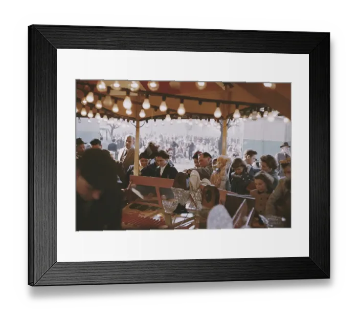 Framed Print : Easter Fair In Hampstead Framed Print : Easter Fair In Hampstead