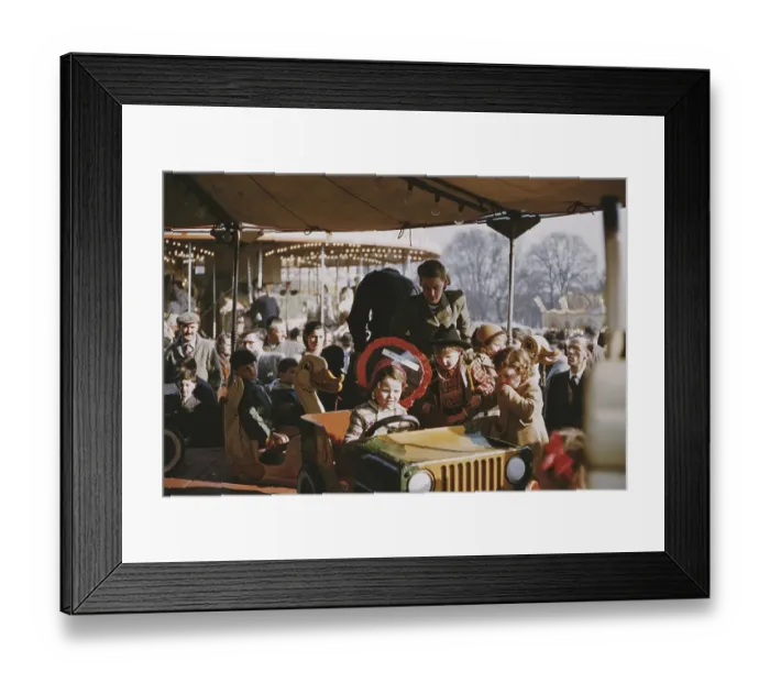 Framed Print : Easter Fair In Hampstead