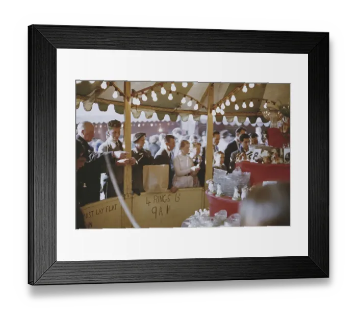 Framed Print : Hoopla Stall Framed Print : Hoopla Stall