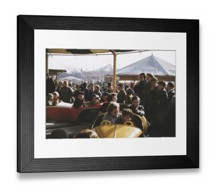 Framed Print : Easter Fair In Hampstead Framed Print : Easter Fair In Hampstead