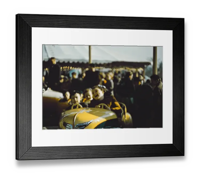 Framed Print : Easter Fair Dodgems Framed Print : Easter Fair Dodgems