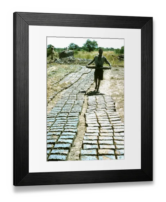 Framed Print : Mud Bricks Framed Print : Mud Bricks
