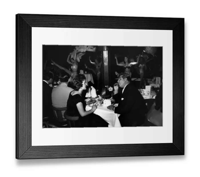 Framed Print : Cabaret Club