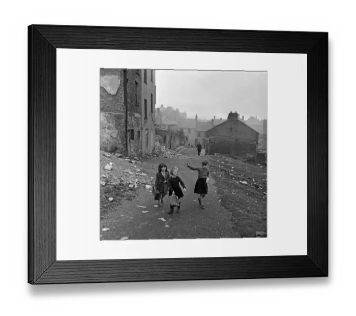 Framed Print : Children In Derry Framed Print : Children In Derry
