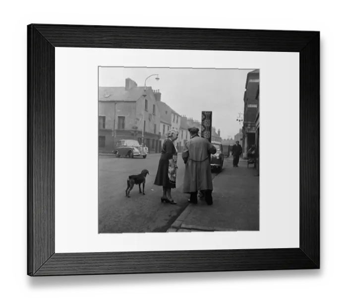 Framed Print : Londonderry Street Scene Framed Print : Londonderry Street Scene