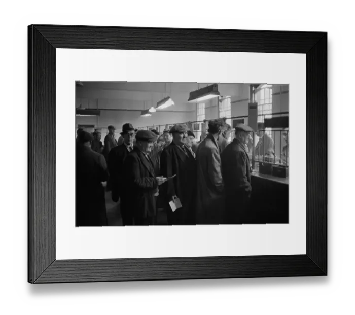 Framed Print : Labour Exchange In Derry Framed Print : Labour Exchange In Derry