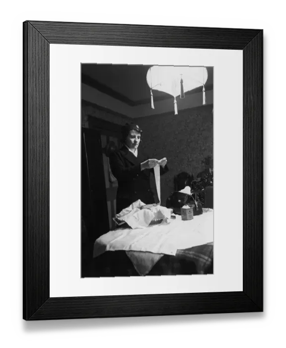 Framed Print : District Nurse Framed Print : District Nurse