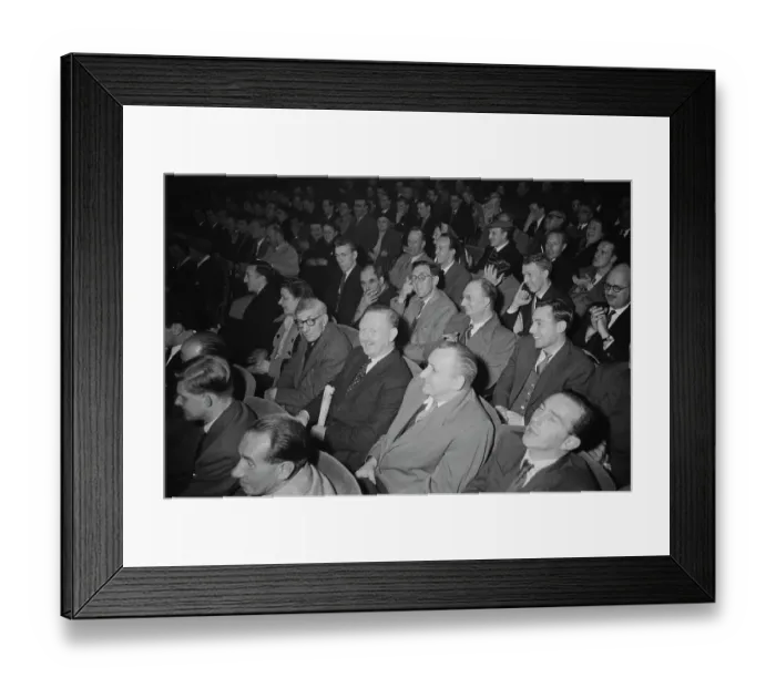 Framed Print : Collins Music Hall, 1955 Framed Print : Collins Music Hall, 1955