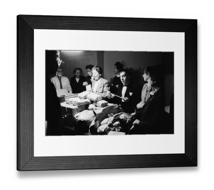 Framed Print : Food Parcels Framed Print : Food Parcels