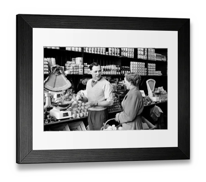 Framed Print : Grocery Store Framed Print : Grocery Store