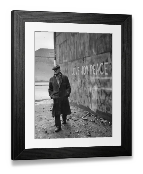 Framed Print : Belfast Graffiti Framed Print : Belfast Graffiti