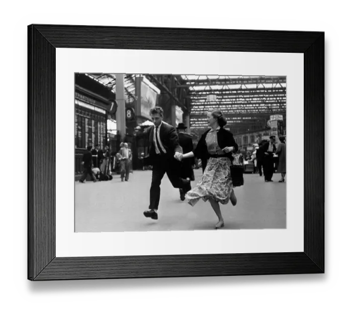 Framed Print : Running Together Framed Print : Running Together