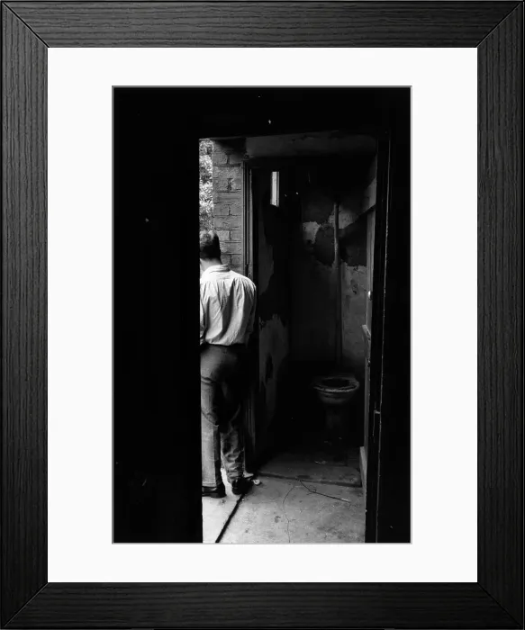 Framed Print : Squalid Bathroom Framed Print : Squalid Bathroom
