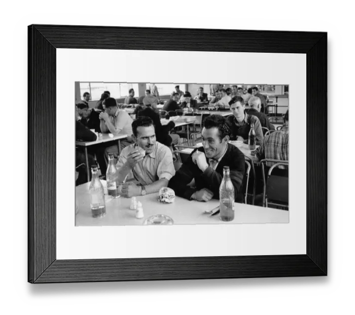 Framed Print : Workers Canteen Framed Print : Workers Canteen