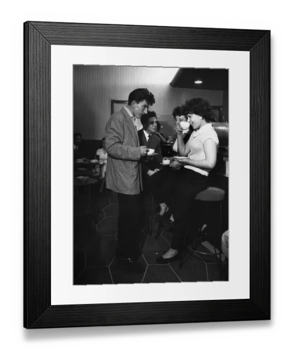 Framed Print : Coffee Bar Framed Print : Coffee Bar