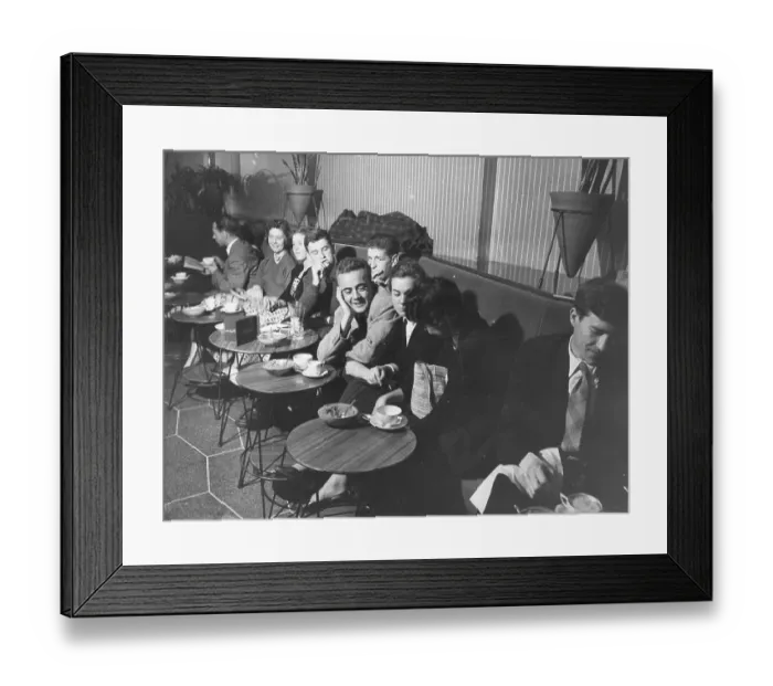 Framed Print : Coffee Bar Culture Framed Print : Coffee Bar Culture