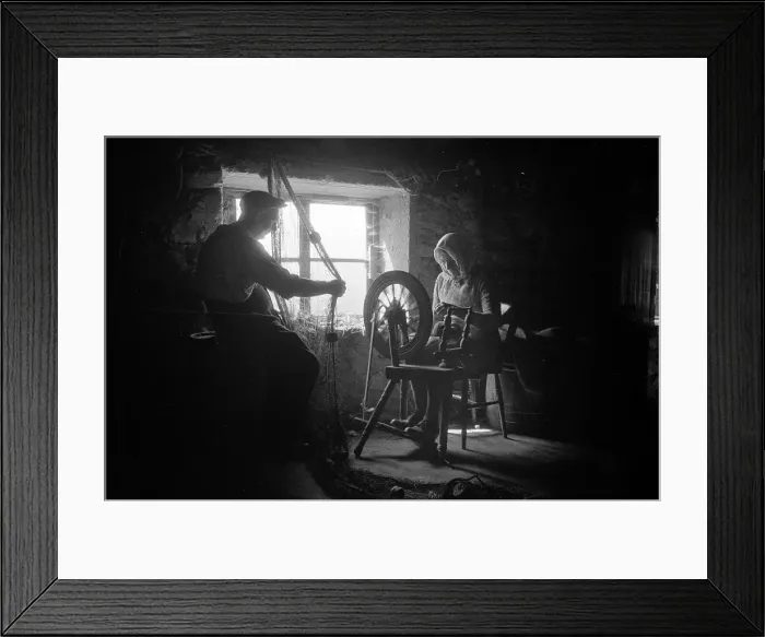 Framed Print : Scottish Couple Framed Print : Scottish Couple