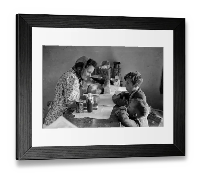 Framed Print : Buying Groceries Framed Print : Buying Groceries