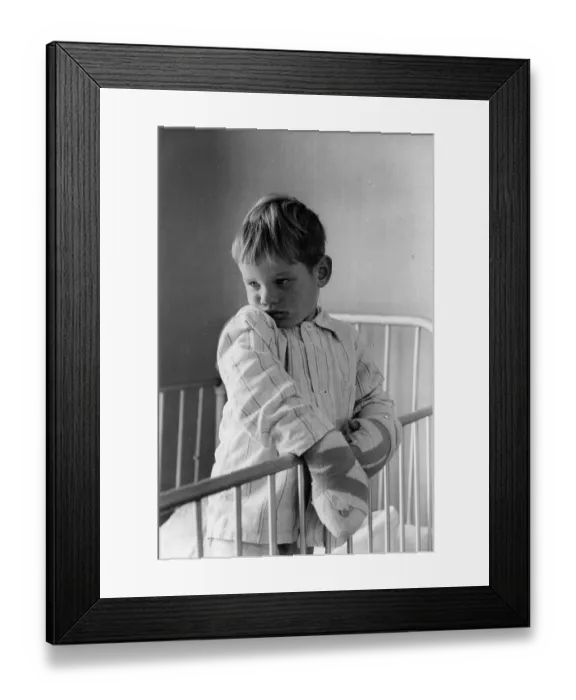 Framed Print : Young Patient