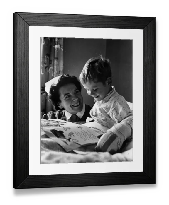 Framed Print : Young Patient
