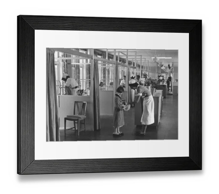 Framed Print : Child Patients Framed Print : Child Patients