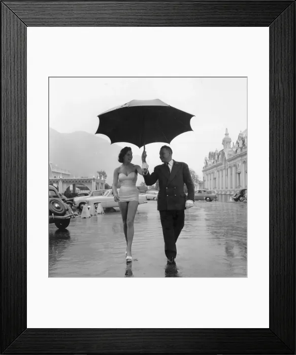 Framed Print : Monte Carlo Rain Framed Print : Monte Carlo Rain
