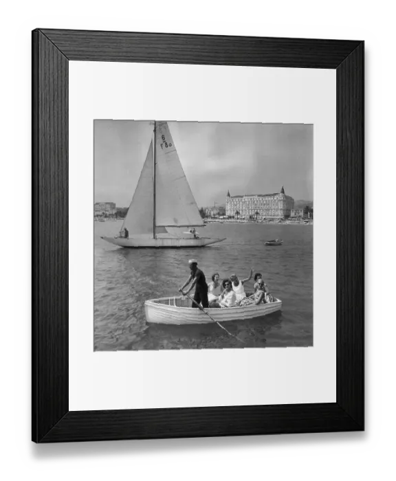 Framed Print : Five Girls On A Yacht Framed Print : Five Girls On A Yacht