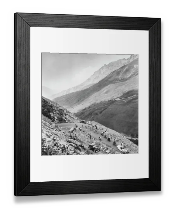 Framed Print : Col Du Galibier Framed Print : Col Du Galibier