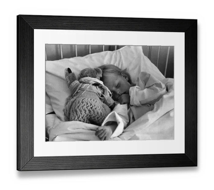 Framed Print : Hospital Bedtime Framed Print : Hospital Bedtime