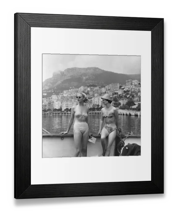 Framed Print : Chic Bikini Framed Print : Chic Bikini