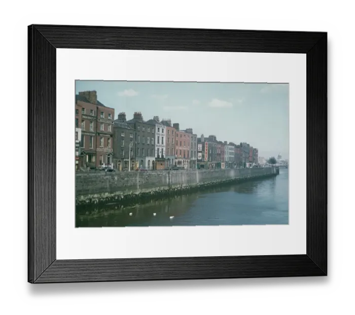 Framed Print : Burgh Quay Framed Print : Burgh Quay